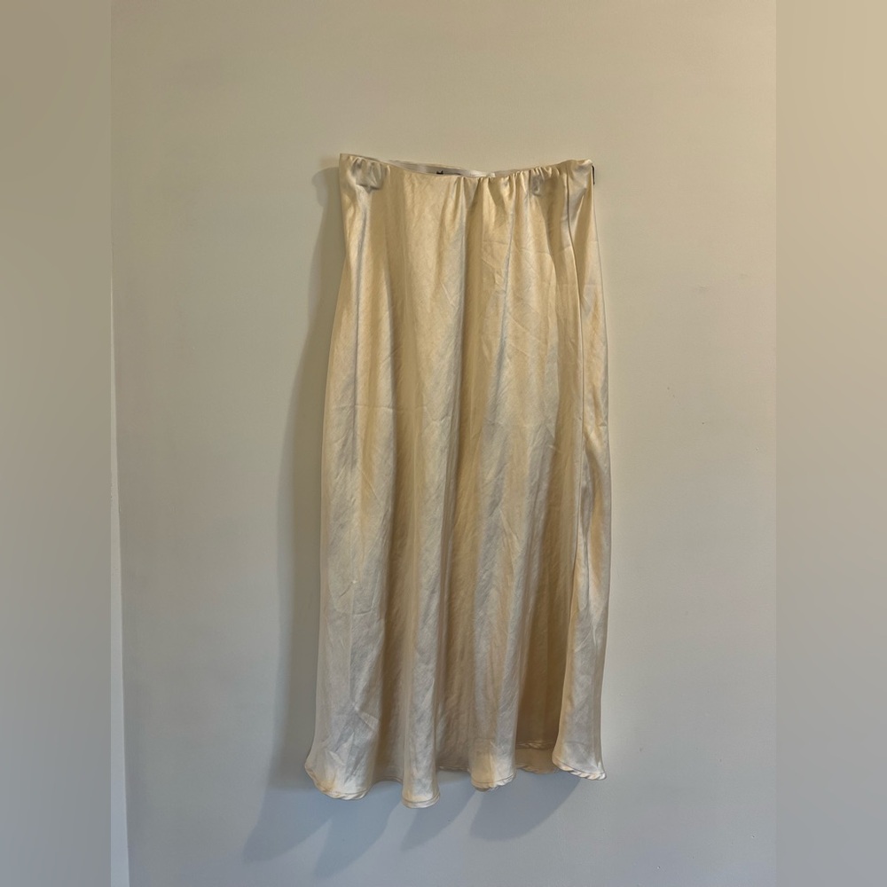 Aritzia Cream Maxi Skirt